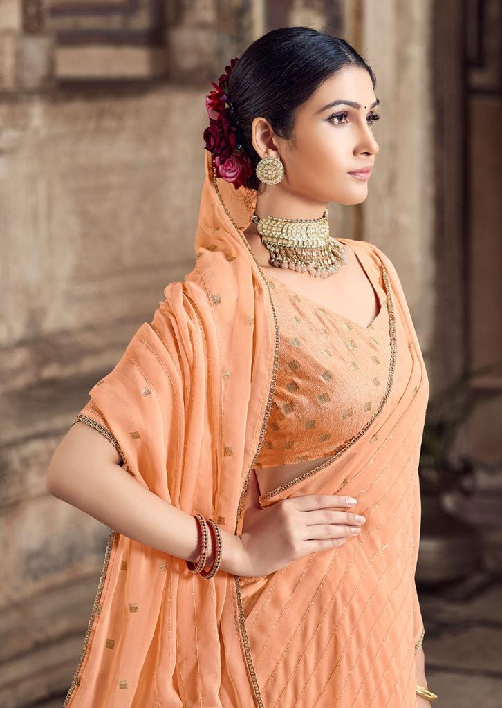 Kashvi Gargi Party Wear Designer Fancy Georgette Saree Collection
